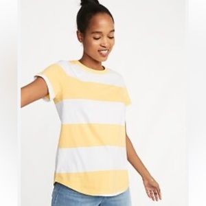 Style & Co Cute Striped Summer Top
